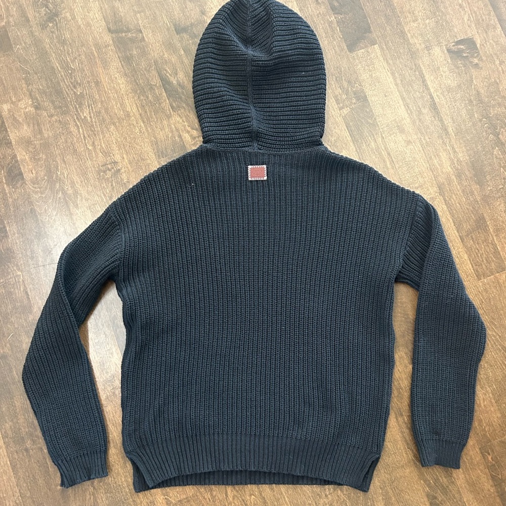 Love Your Melon Knit Hoodie Sweater